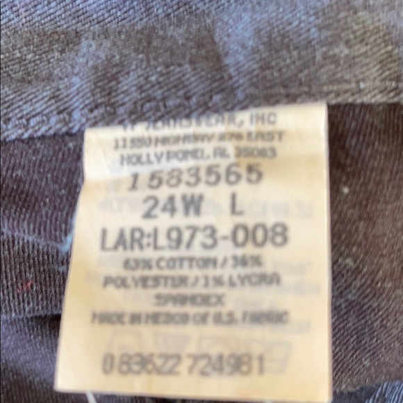 Lee rider dress trouser in dark taupe - Picture 6 of 6